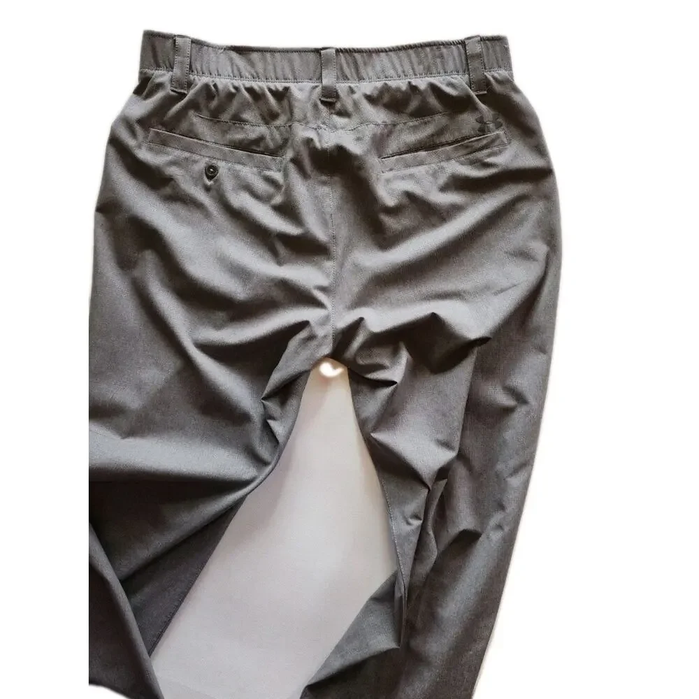 Under Armour Storm Grey Pants Mens 34/32 Stretchy Golf Dress Up Minimalist